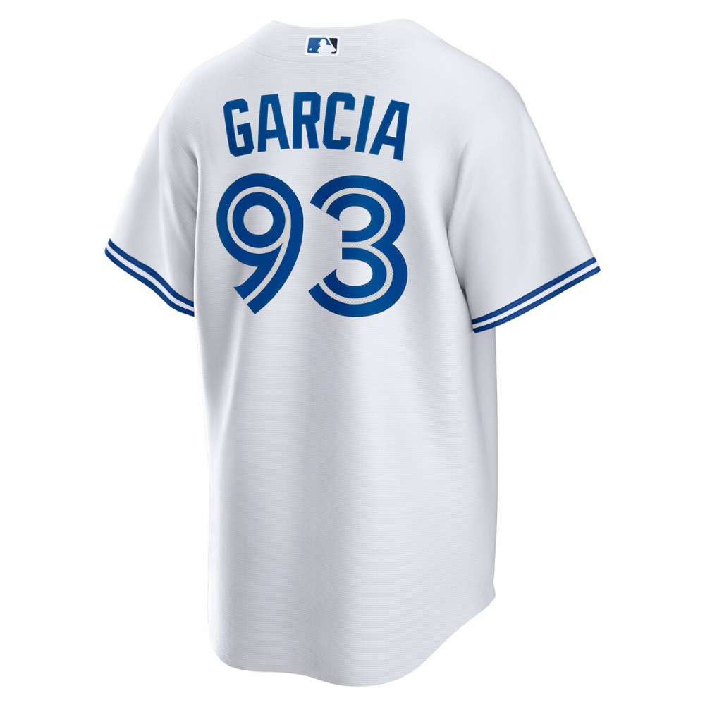 Yimi Garcia Toronto Blue Jays Home Replica Player Jersey - White-Pro Kit Vault | Brand New 26/27 Sports Jerseys